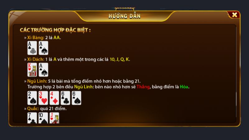 Xì Bàng là bộ bài lớn nhất trong game Xì Dách