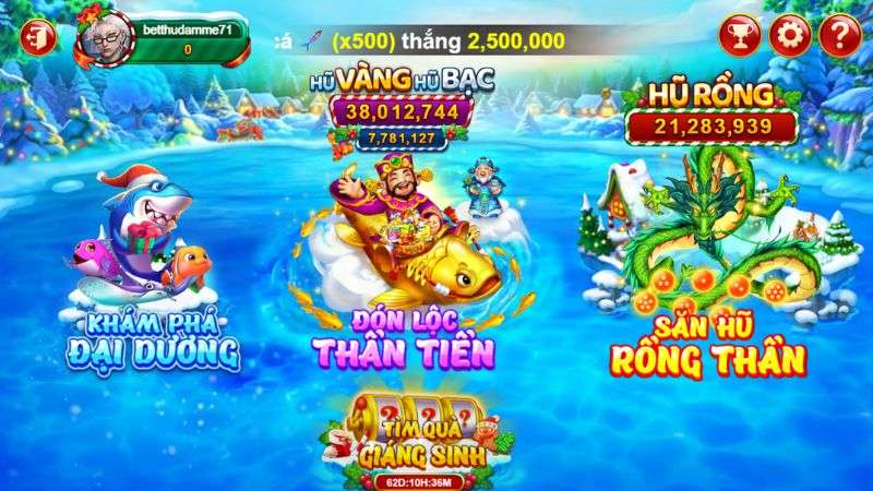 Game Bắn Cá đổi thưởng hấp dẫn và kịch tính