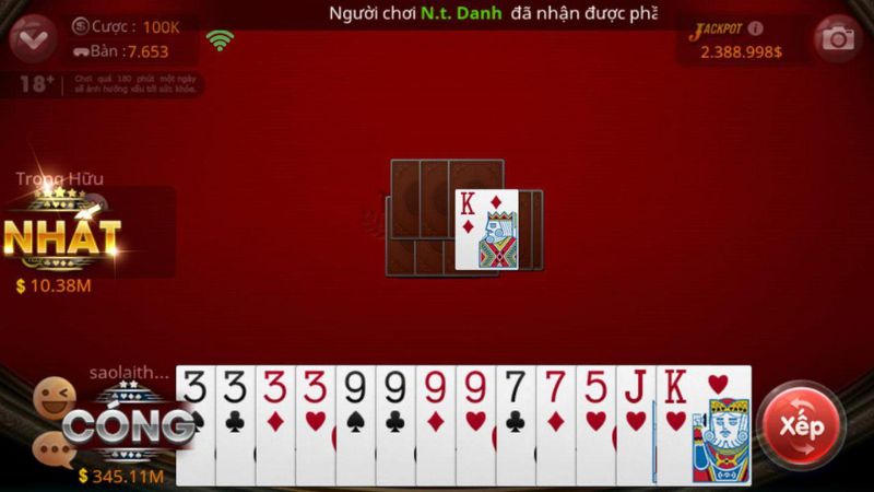 Giới thiệu về game đánh bài Tiến Lên Miền Nam